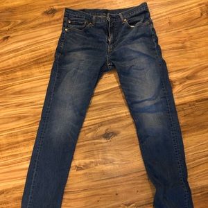 511 Levi Blue Jeans